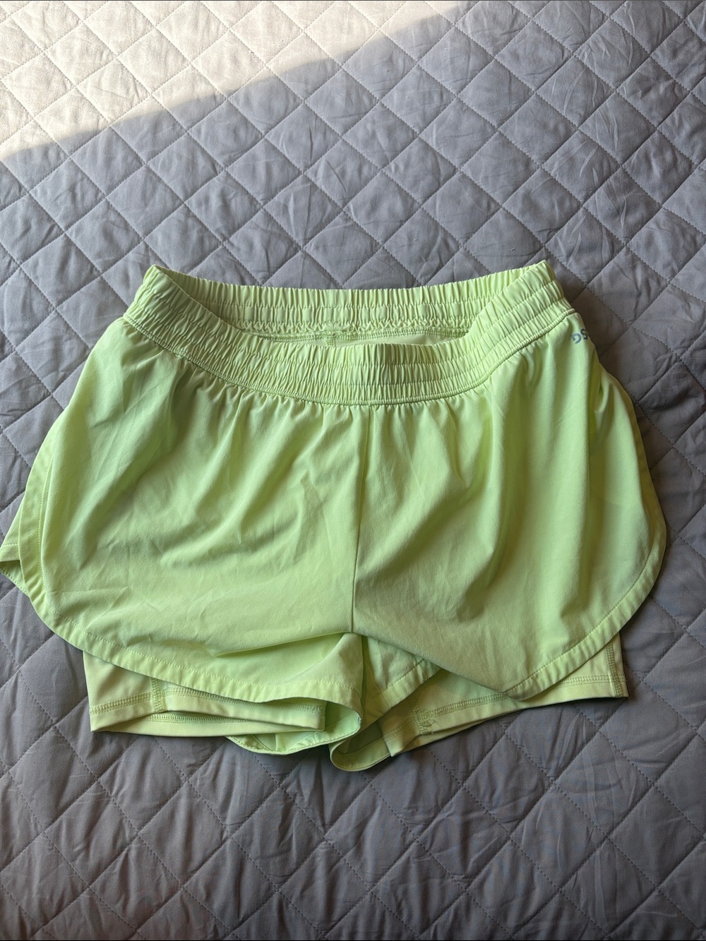 DSG Neon Lime Women's Athletic Shorts